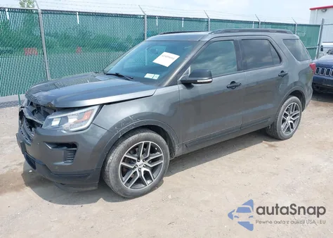 2018 Ford Explorer Sport из США, поврежденный, VIN 1FM5K8GT9JGC01849